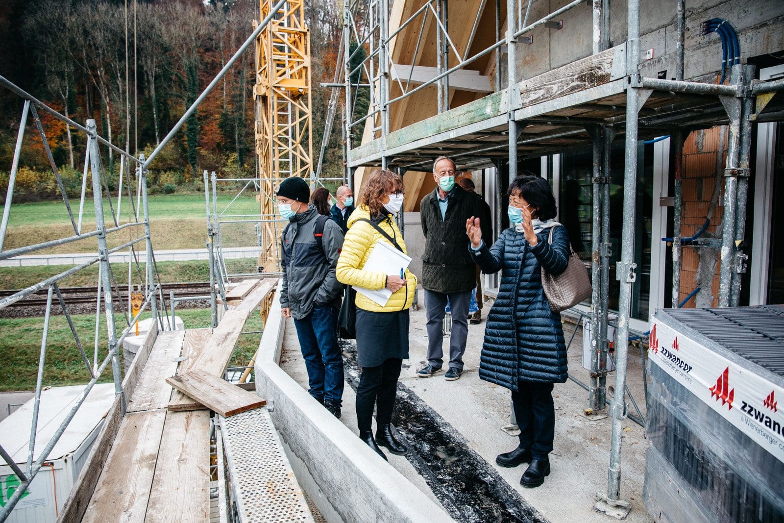 Besichtigung im neuen Haus La Casetta der Pflege Eulachtal